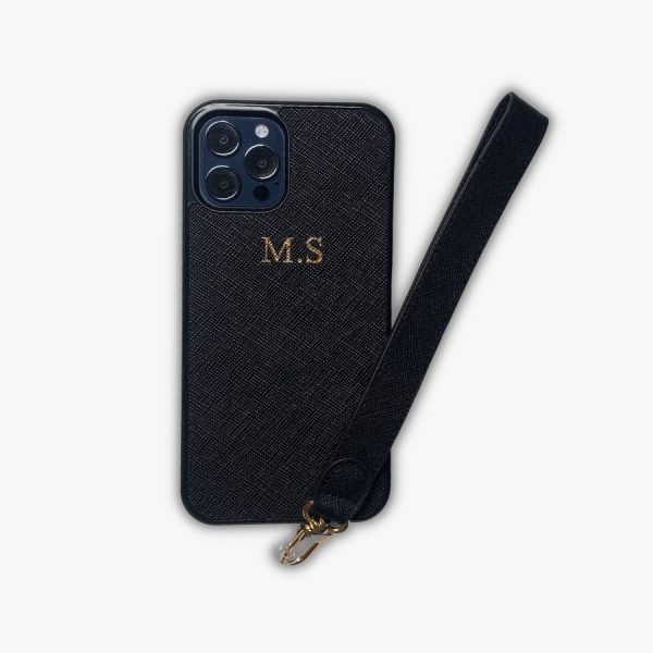 Telefoonstrap leder