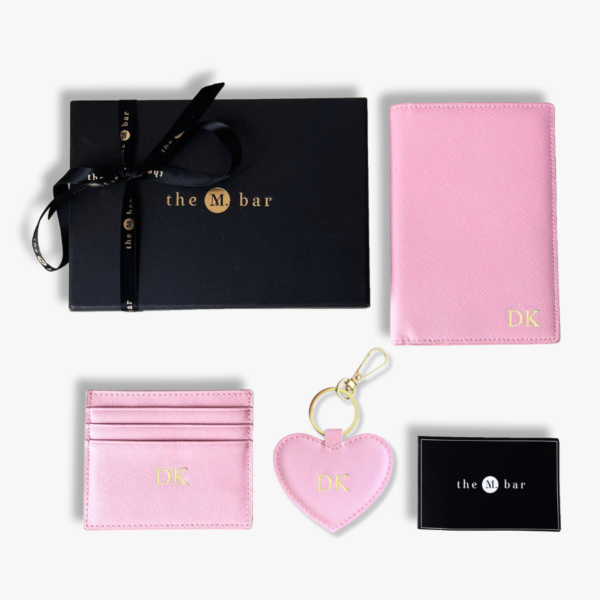 cadeauset gepersonaliseerd met naam van The M Bar